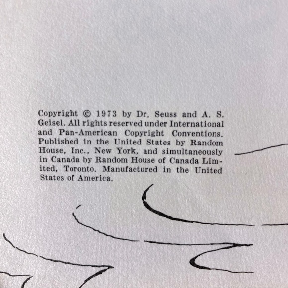 Vintage The Shape of Me and Other Stuff Hardcover Story Book by Dr. Seuss - Picture 3 of 13